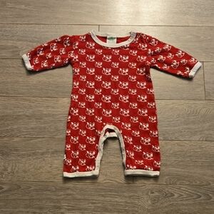 Charming Red Fox Kids Footie